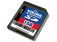 Viking 1GB SD (Secure Digital) Card Retail Box